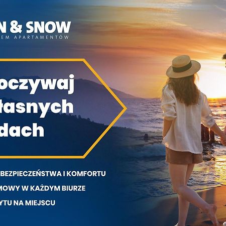 Apartamenty Sun & Snow Nadmorskie Tarasy Z Basenem كولوبرزيغ المظهر الخارجي الصورة