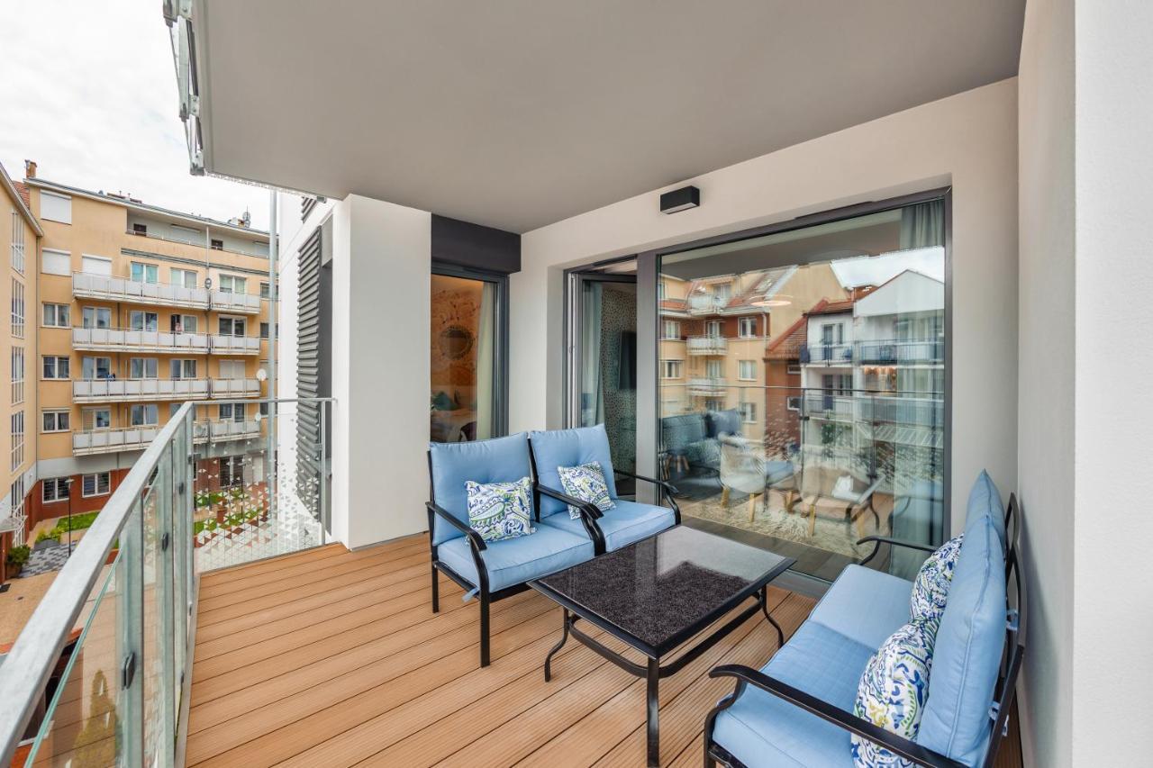 Apartamenty Sun & Snow Nadmorskie Tarasy Z Basenem كولوبرزيغ المظهر الخارجي الصورة