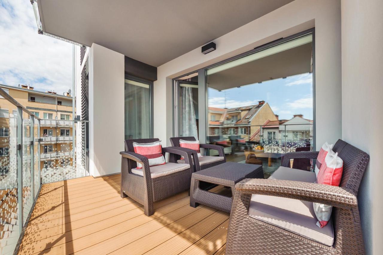 Apartamenty Sun & Snow Nadmorskie Tarasy Z Basenem كولوبرزيغ المظهر الخارجي الصورة