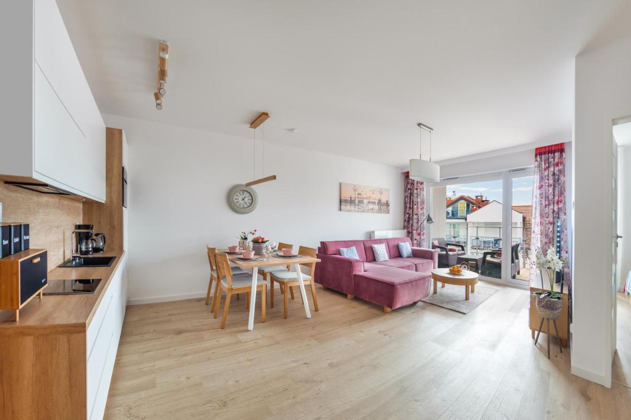 Apartamenty Sun & Snow Nadmorskie Tarasy Z Basenem كولوبرزيغ المظهر الخارجي الصورة
