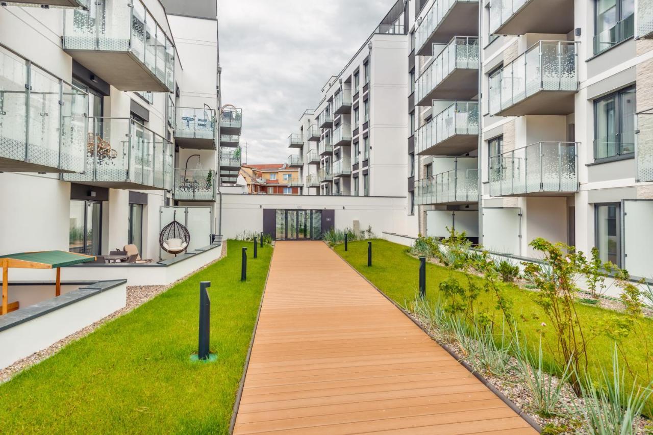 Apartamenty Sun & Snow Nadmorskie Tarasy Z Basenem كولوبرزيغ المظهر الخارجي الصورة